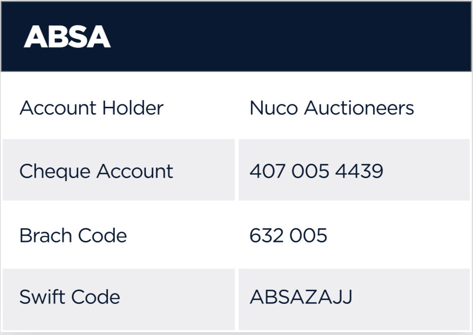 Bank Details