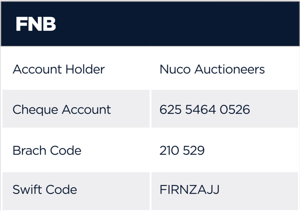 Bank Details
